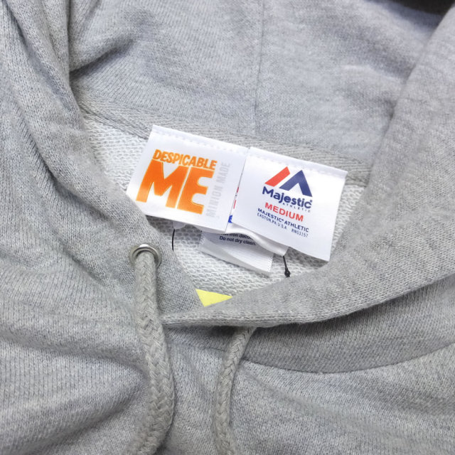 MAJESTIC マジェスティック プルオーバーパーカー メンズ ミニオンズ コラボ MINIONS×NEW YORK METS HOODIE (MM06-MET-8S900MN)