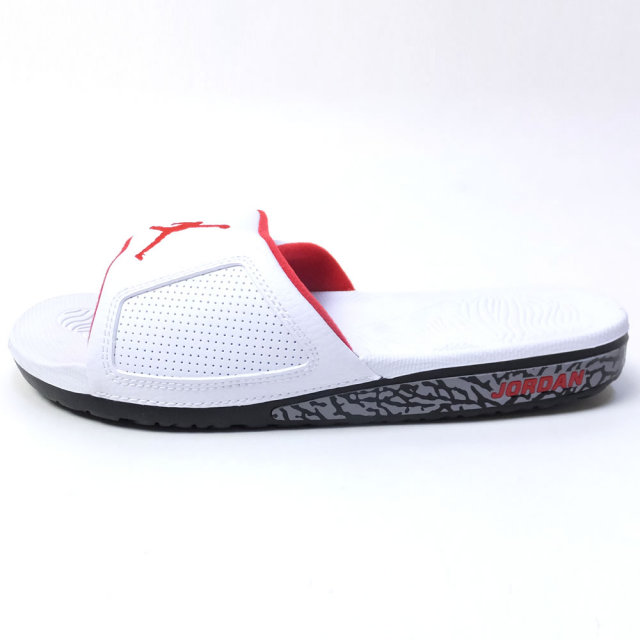 NIKE JORDAN ナイキ ジョーダン シャワーサンダル メンズ JORDAN HYDRO III RETRO WHITE/UNIVERSITY-RED/BLACK (854556-103)