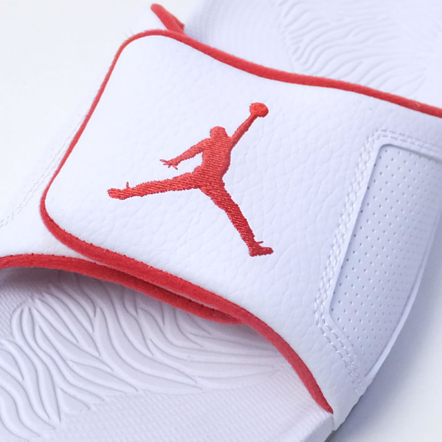 NIKE JORDAN ナイキ ジョーダン シャワーサンダル メンズ JORDAN HYDRO III RETRO WHITE/UNIVERSITY-RED/BLACK (854556-103)