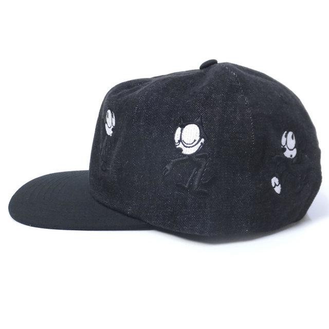 HUF×FELIX ハフ×フィリックス コラボ ストラップバックキャップ FELIX DING THE 6 PANEL (HT00280)
