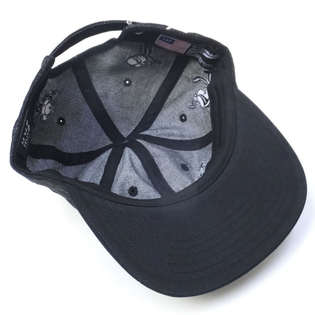 HUF×FELIX ハフ×フィリックス コラボ ストラップバックキャップ FELIX DING THE 6 PANEL (HT00280)