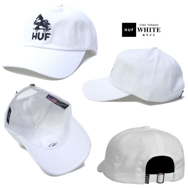 HUF×FELIX ハフ×フィリックス コラボ カーブバイザーキャップ FELIX SKATE CURVE BRIM (HT00281)