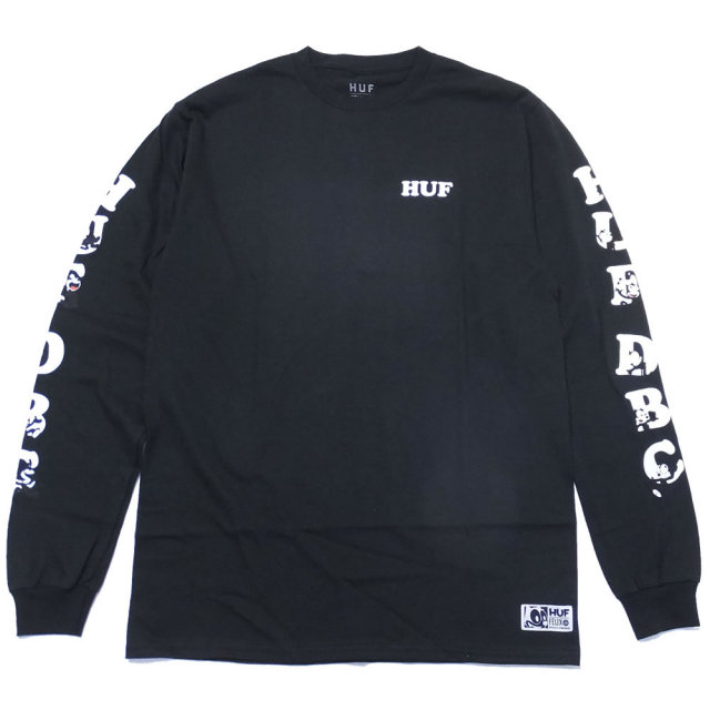 HUF×FELIX ハフ×フィリックス コラボ 長袖Tシャツ FELIX HUF DBC L/S TEE (TS00433)