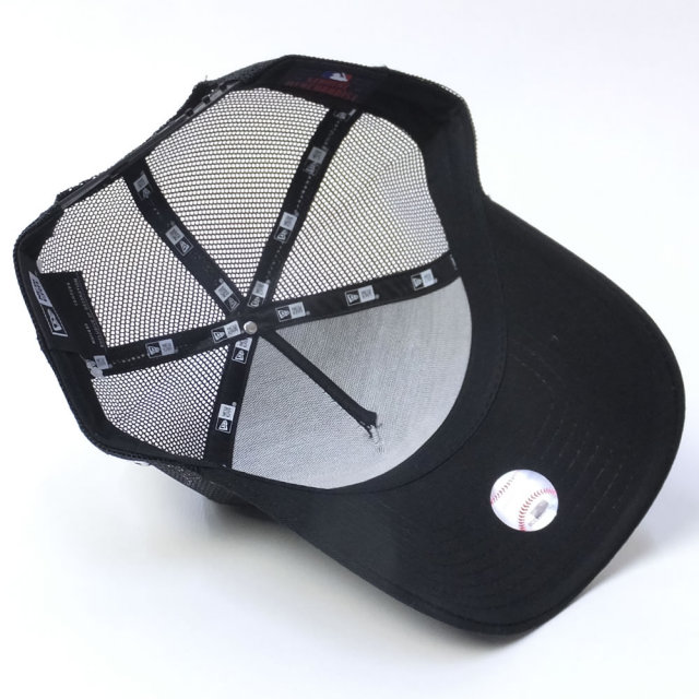 NEW ERA ニューエラ メッシュキャップ 9FORTY A-Frame トラッカー 桜 ニューヨーク・ヤンキース ブラック (11589136)