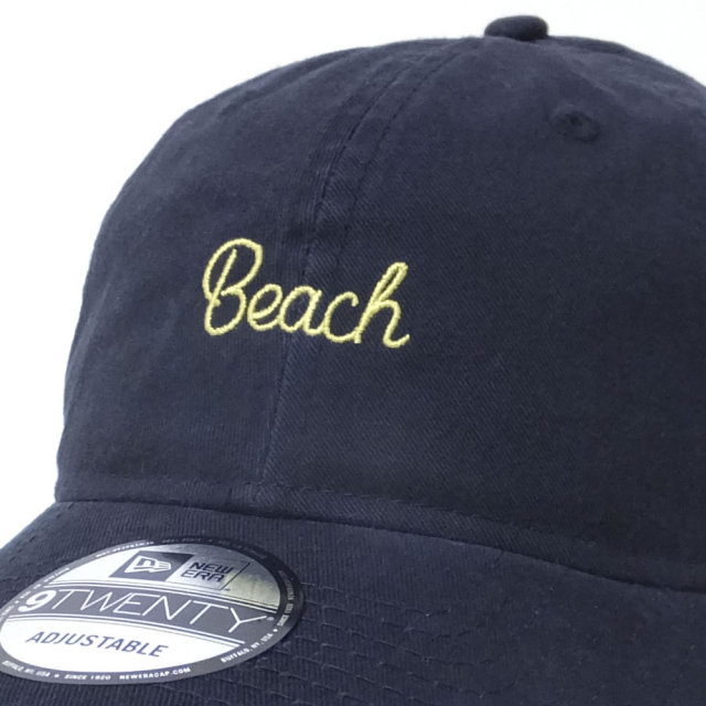 NEW ERA ニューエラ カーブキャップ 9TWENTY クロスストラップ Beach ネイビー×ムーンビーム (11589146)