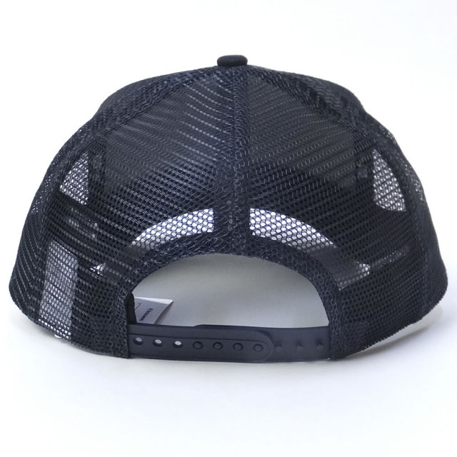 NEW ERA ニューエラ メッシュキャップ コラボ 9FORTY A-Frame トラッカー ディズニー くまのプーさん フェイス ネイビー×イエロー (11589249)