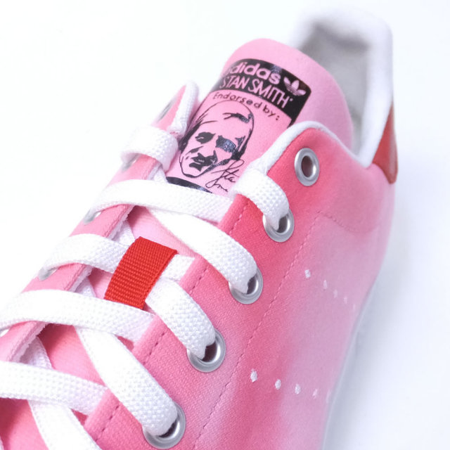 adidas アディダス スニーカー コラボ PHARRELL WILLIAMS HU HOLI STAN SMITH FTWWHT/FTWWHT/RED (AC7044)