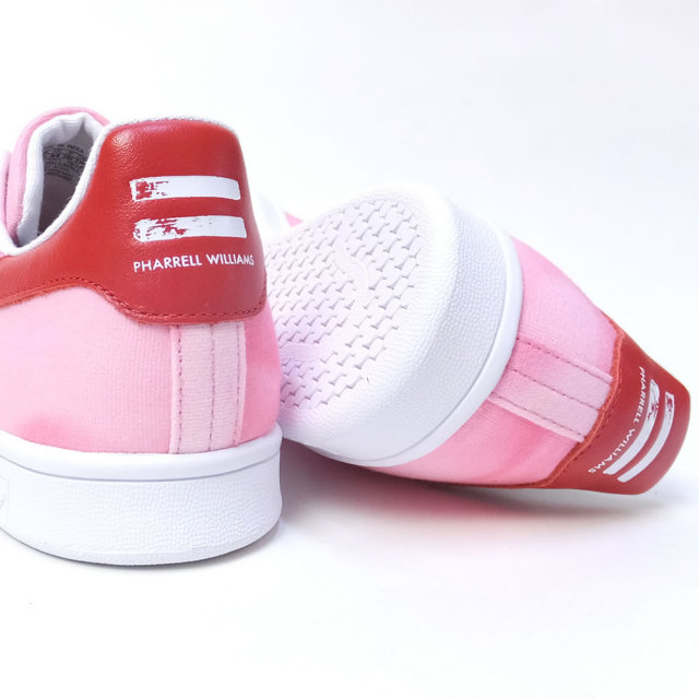adidas アディダス スニーカー コラボ PHARRELL WILLIAMS HU HOLI STAN SMITH FTWWHT/FTWWHT/RED (AC7044)