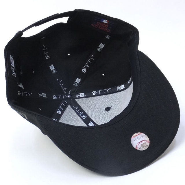 NEW ERA ニューエラ スナップバックキャップ 9FIFTY ファイアーパターン ロサンゼルス・ドジャース ブラック×ファイアー (11557264)