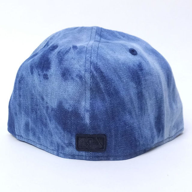 NEW ERA ニューエラ ベースボールキャップ 59FIFTY タイダイデニム ニューヨーク・ヤンキース ダークデニム (11557525)