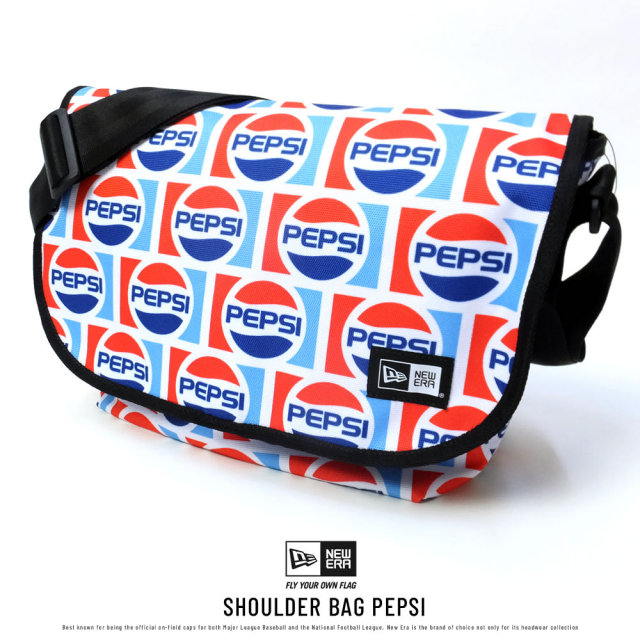 NEW ERA ニューエラ ショルダーバッグ コラボ PEPSI ペプシ オールオーバープリント (11557907)
