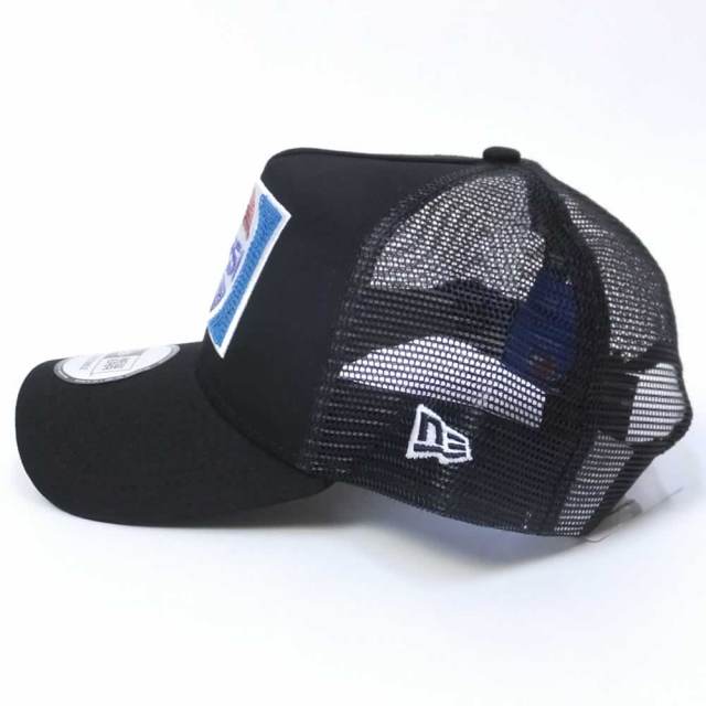 NEW ERA ニューエラ メッシュキャップ コラボ 9FORTY A-FRAME トラッカー PEPSI ペプシ ブラック×1987スパンコールロゴ (11557977)