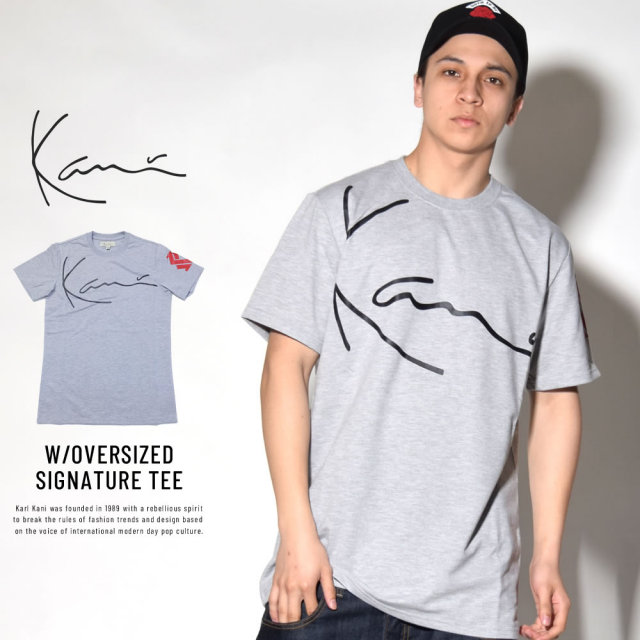 KARL KANI カールカナイ 半袖Tシャツ W/OVERSIZED SIGNATURE TEE (KK240)