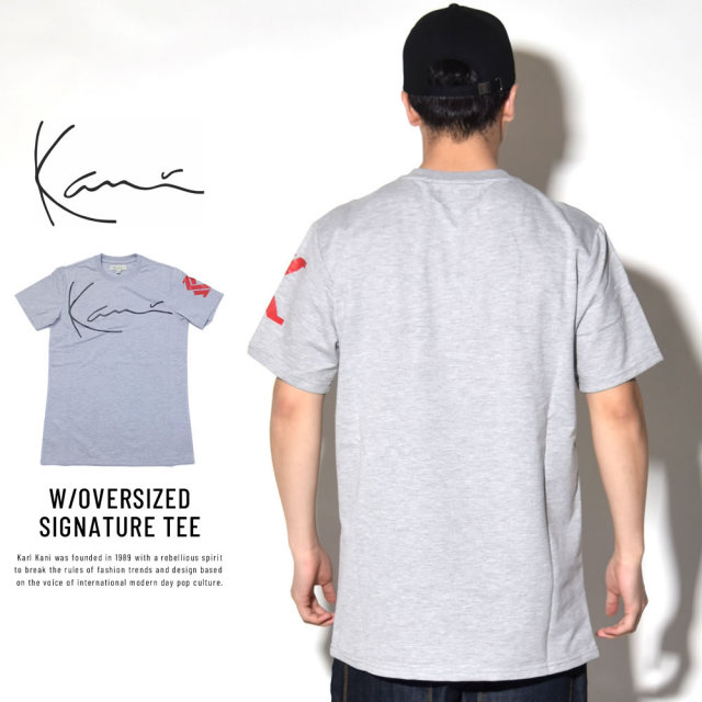 KARL KANI カールカナイ 半袖Tシャツ W/OVERSIZED SIGNATURE TEE (KK240)