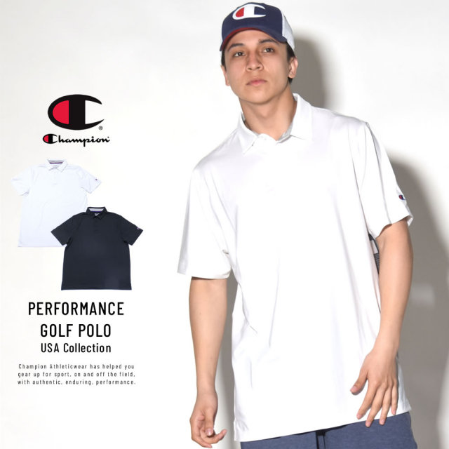 CHAMPION チャンピオン ポロシャツ GOLF POLO (T0001)