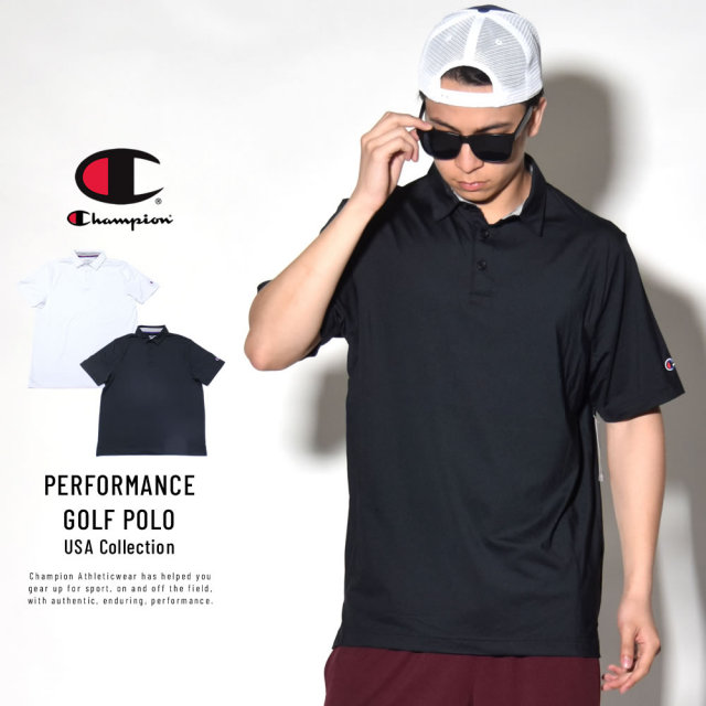 CHAMPION チャンピオン ポロシャツ GOLF POLO (T0001)
