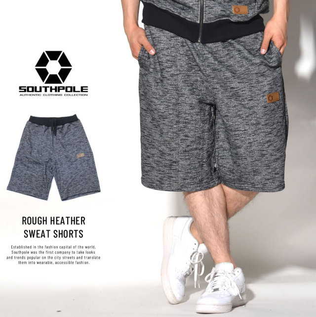 SOUTHPOLE サウスポール スウェットショーツ ROUGH HEATHER SWEAT SHORTS (11822401)