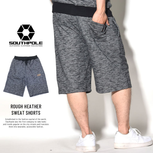 SOUTHPOLE サウスポール スウェットショーツ ROUGH HEATHER SWEAT SHORTS (11822401)