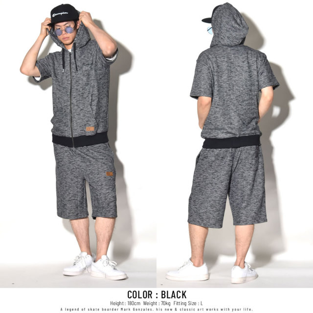SOUTHPOLE サウスポール スウェットショーツ ROUGH HEATHER SWEAT SHORTS (11822401)