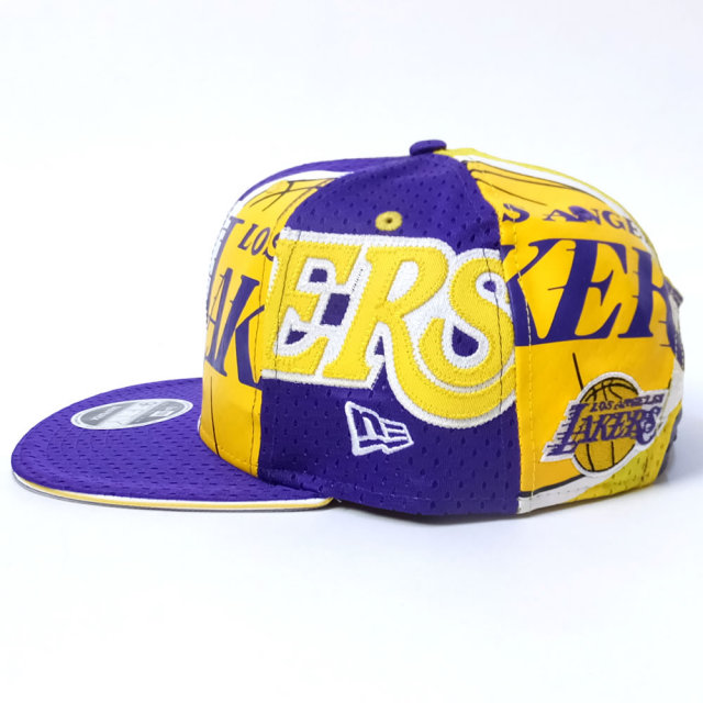 NEW ERA ニューエラ スナップバックキャップ 9FIFTY ORIGINAL FIT NBA ジャージメッシュ ロサンゼルス・レイカーズ (11557230)
