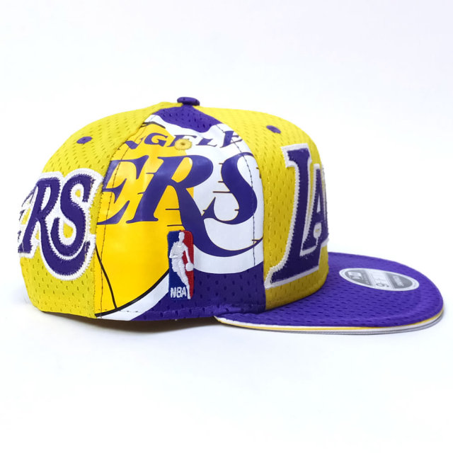 NEW ERA ニューエラ スナップバックキャップ 9FIFTY ORIGINAL FIT NBA ジャージメッシュ ロサンゼルス・レイカーズ (11557230)