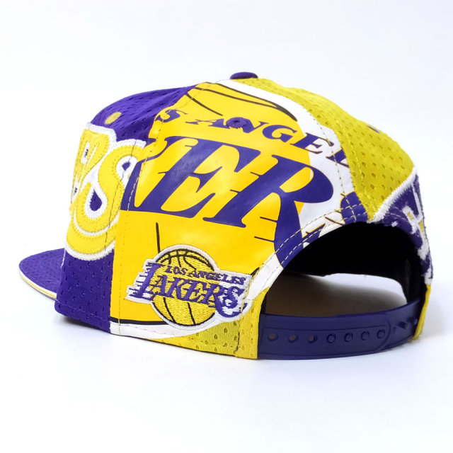 NEW ERA ニューエラ スナップバックキャップ 9FIFTY ORIGINAL FIT NBA ジャージメッシュ ロサンゼルス・レイカーズ (11557230)