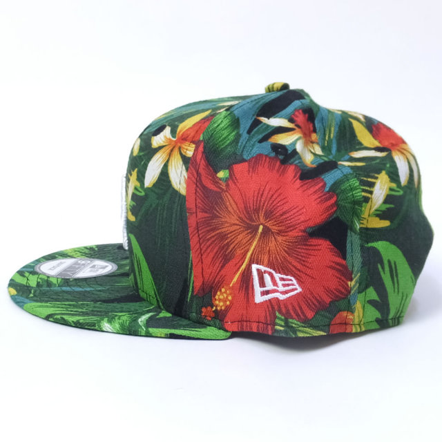 NEW ERA ニューエラ スナップバックキャップ 9FIFTY ボタニカル グリーン ロサンゼルス・ドジャース ボタニカル×ホワイト (11557263)