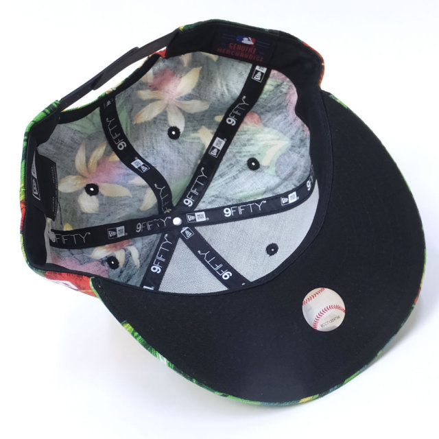 NEW ERA ニューエラ スナップバックキャップ 9FIFTY ボタニカル グリーン ロサンゼルス・ドジャース ボタニカル×ホワイト (11557263)