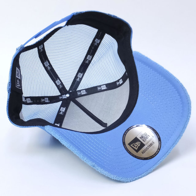 NEW ERA ニューエラ メッシュキャップ 9FORTY Aフレーム トラッカー パイル ロサンゼルス・シティ スカイブルー (11557321)