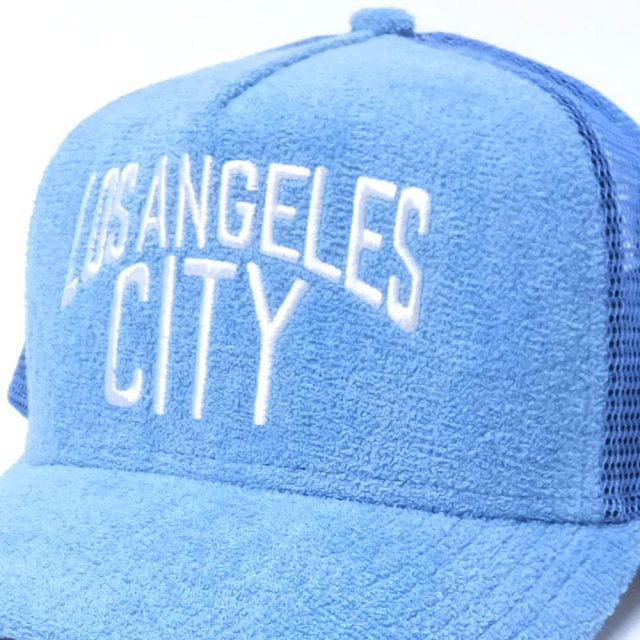 NEW ERA ニューエラ メッシュキャップ 9FORTY Aフレーム トラッカー パイル ロサンゼルス・シティ スカイブルー (11557321)
