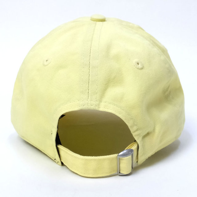 NEW ERA ニューエラ カーブバイザーキャップ 9TWENTY クロスストラップ パステル NYC ソフトイエロー (11557476)