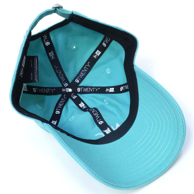 NEW ERA ニューエラ カーブバイザーキャップ 9TWENTY クロスストラップ パステル NYC クリアミント (11557480)