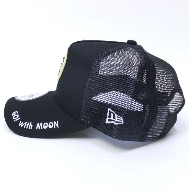 NEW ERA ニューエラ メッシュキャップ 9FORTY Aフレーム トラッカー MOONEYES ムーンアイズ EYES SHAPE ブラック (11557981)