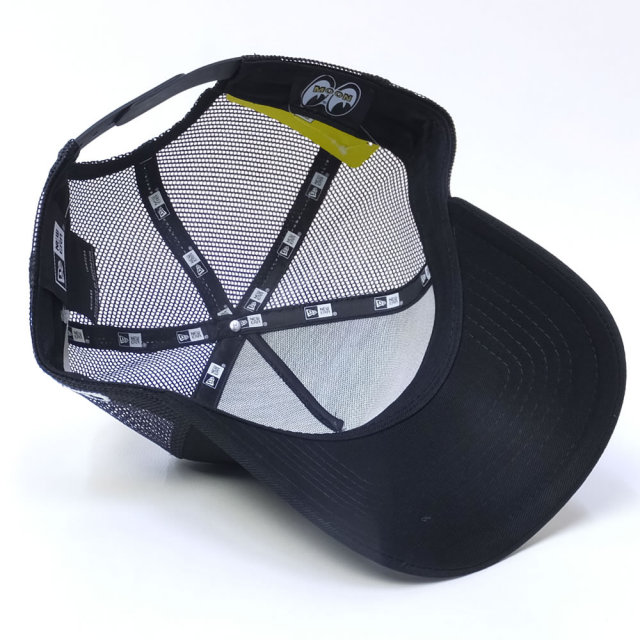 NEW ERA ニューエラ メッシュキャップ 9FORTY Aフレーム トラッカー MOONEYES ムーンアイズ EYES SHAPE ブラック (11557981)