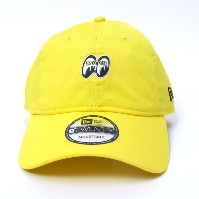 NEW ERA ニューエラ カーブバイザーキャップ 9TWENTY クロスストラップ MOONEYES ムーンアイズ EYES BALL イエロー (11558005)