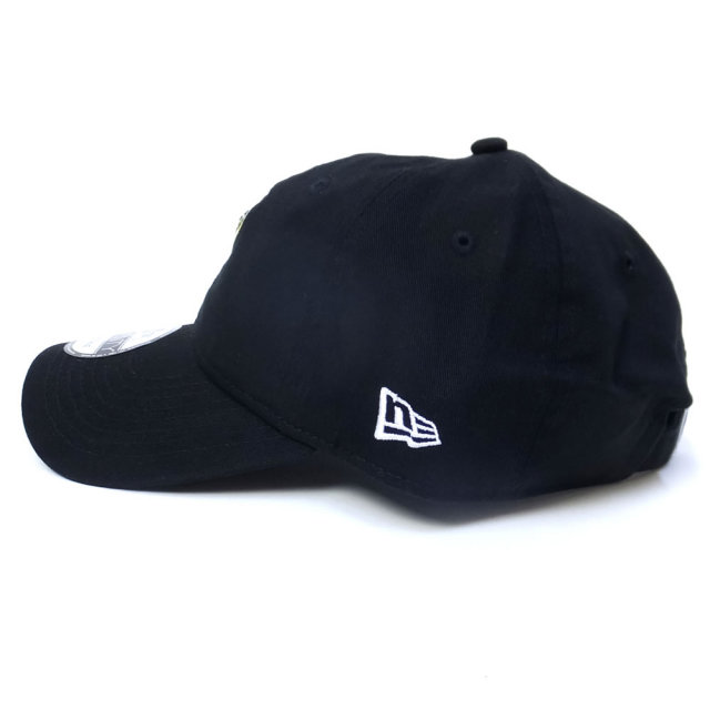 NEW ERA ニューエラ カーブバイザーキャップ 9TWENTY クロスストラップ MOONEYES ムーンアイズ EYES BALL ブラック (11558006)