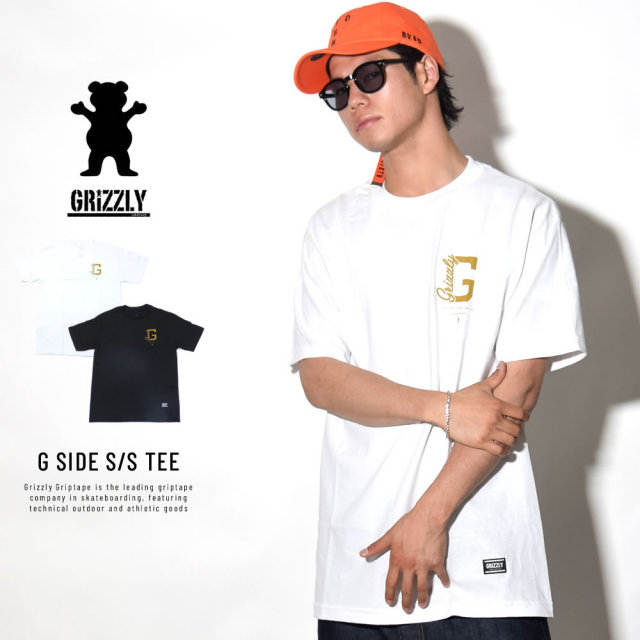 GRIZZLY グリズリー 半袖Tシャツ G SIDE S/S TEE (GMB1801P10)