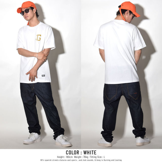 GRIZZLY グリズリー 半袖Tシャツ G SIDE S/S TEE (GMB1801P10)