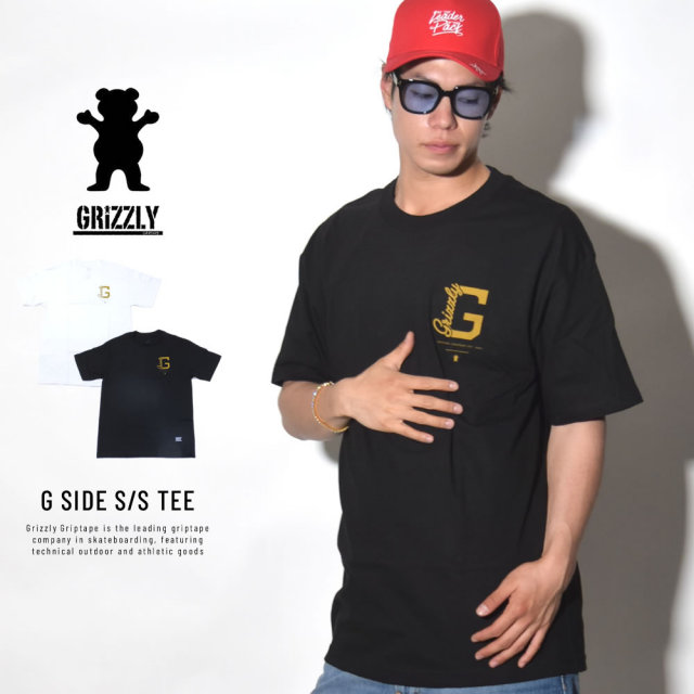 GRIZZLY グリズリー 半袖Tシャツ G SIDE S/S TEE (GMB1801P10)