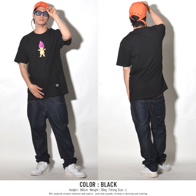 GRIZZLY グリズリー 半袖Tシャツ TROLL OG BEAR S/S TEE (GMB1801P32)