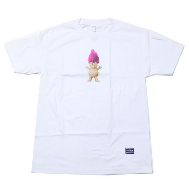 GRIZZLY グリズリー 半袖Tシャツ TROLL OG BEAR S/S TEE (GMB1801P32)