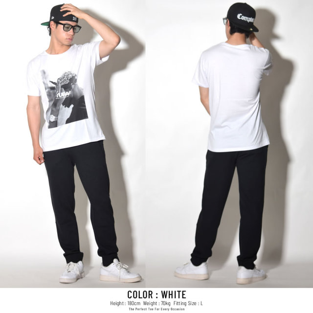 MISTER TEE ミスターティー 半袖Tシャツ TUPAC F*CK THE WORLD TEE (MT315)