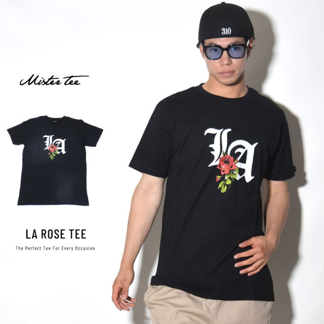 MISTER TEE ミスターティー 半袖Tシャツ LA ROSE TEE (MT540)