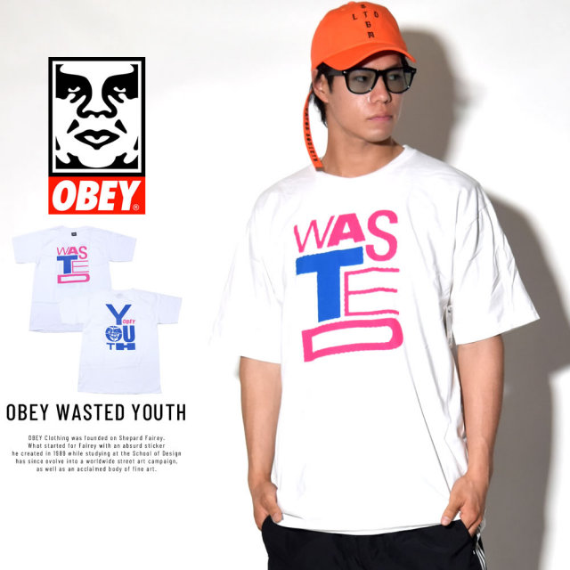 OBEY オベイ 半袖Tシャツ OBEY WASTED YOUTH (163081735)