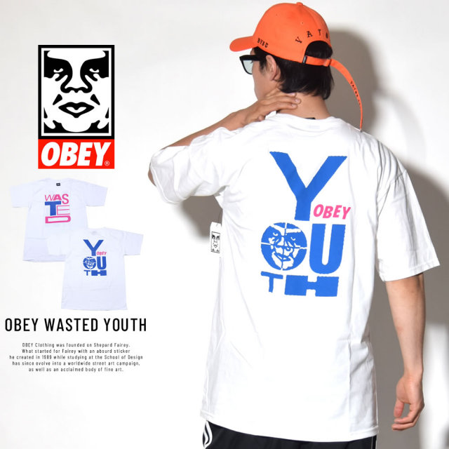 OBEY オベイ 半袖Tシャツ OBEY WASTED YOUTH (163081735)