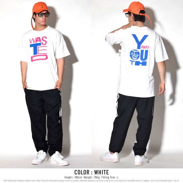 OBEY オベイ 半袖Tシャツ OBEY WASTED YOUTH (163081735)