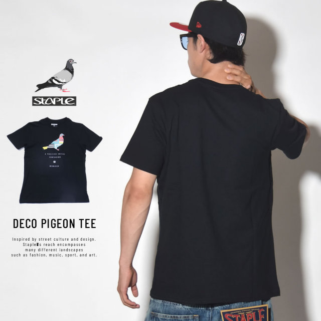 STAPLE ステイプル 半袖Tシャツ DECO PIGEON TEE (1804C4793)