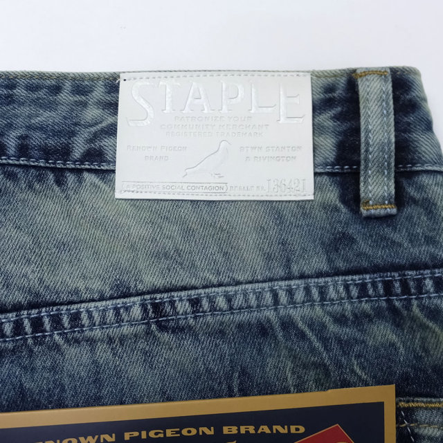 STAPLE ステイプル デニムショーツ JUNGLE DENIM SHORT (1805D4842)