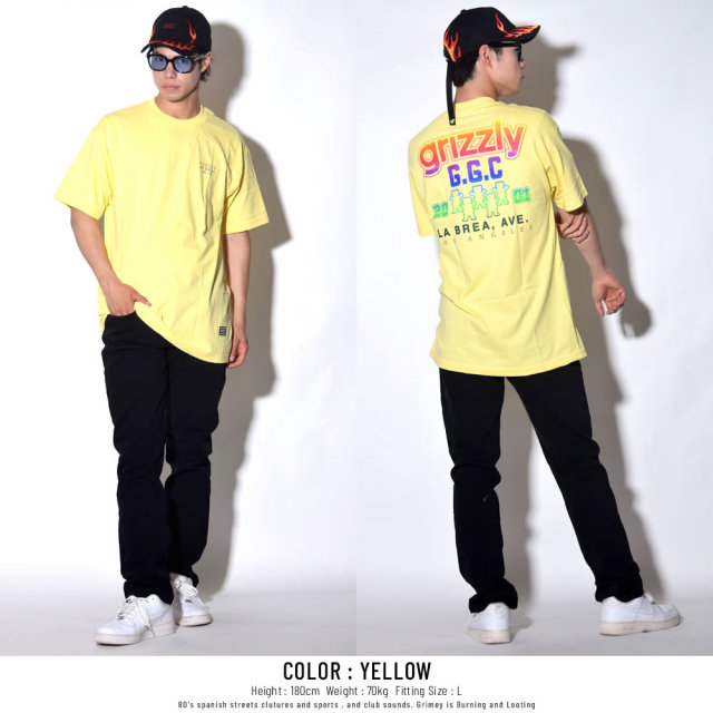 GRIZZLY グリズリー 半袖Tシャツ ALLSTARS S/S TEE (GMB1801P22)