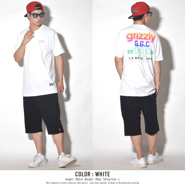 GRIZZLY グリズリー 半袖Tシャツ ALLSTARS S/S TEE (GMB1801P22)